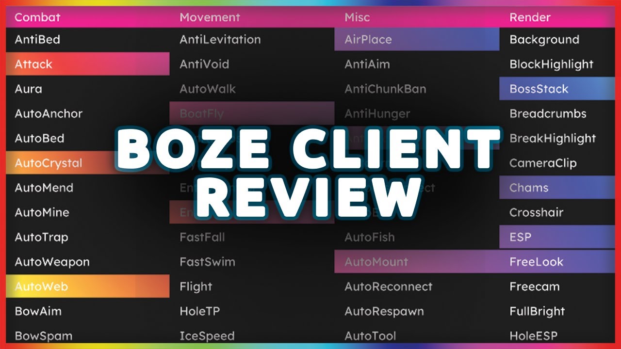 Boze client